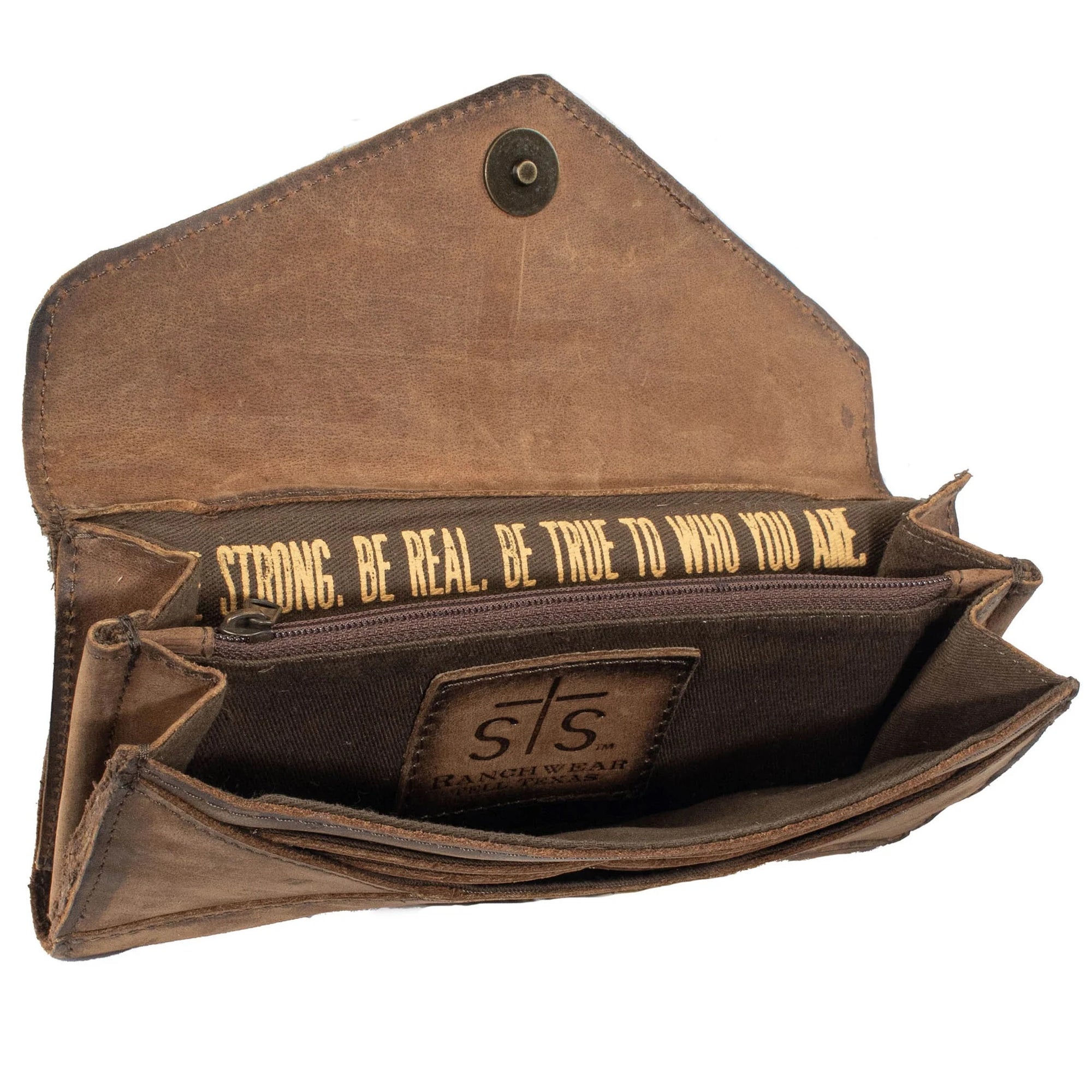 Cowhide Style Wallet-