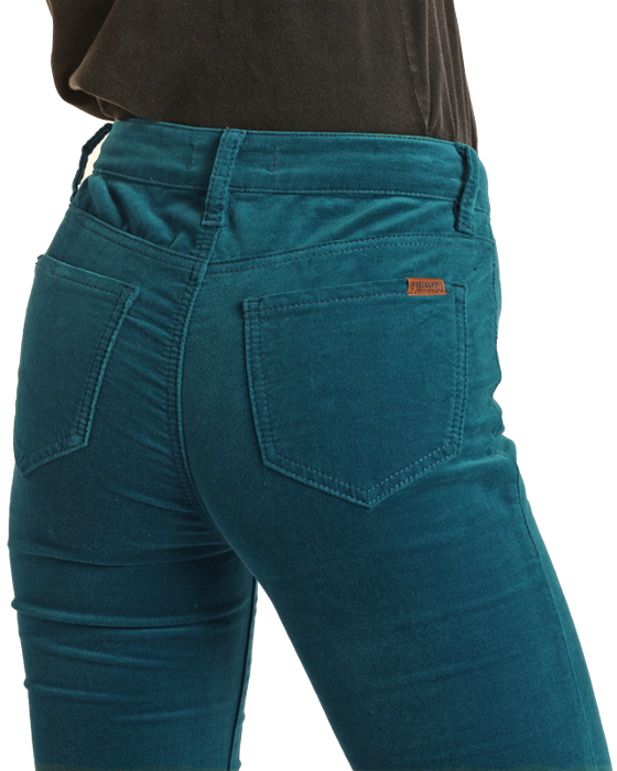 Corduroy Pants- Teal- BW6PD02240