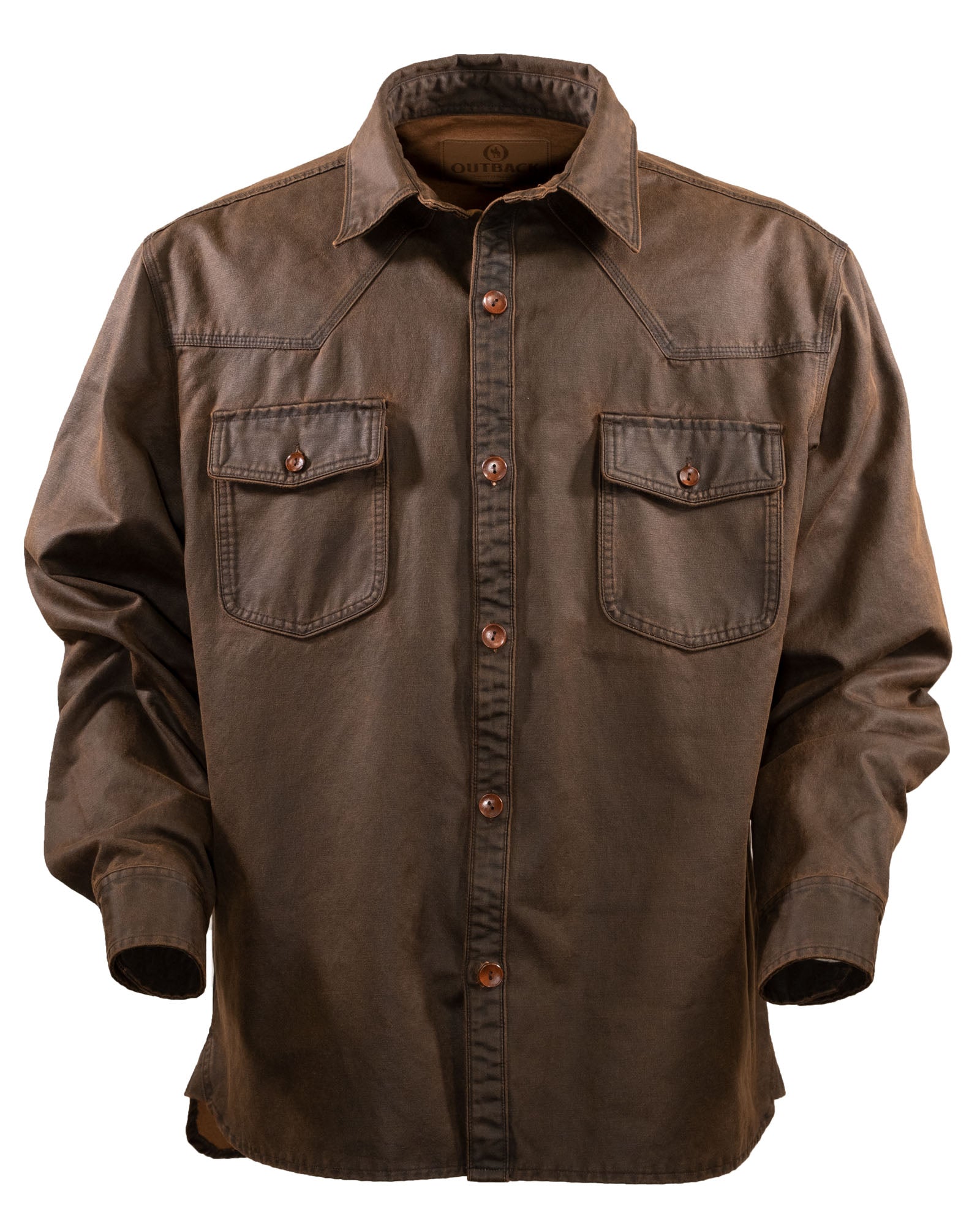 Kennedy Canyonland Shacket- Brown 