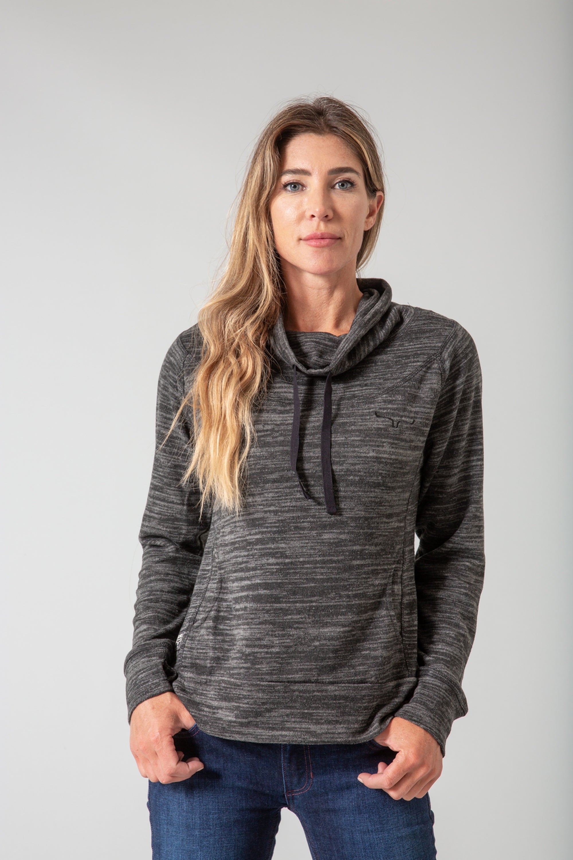 Tonopah Hoodie- Charcoal Heather- 