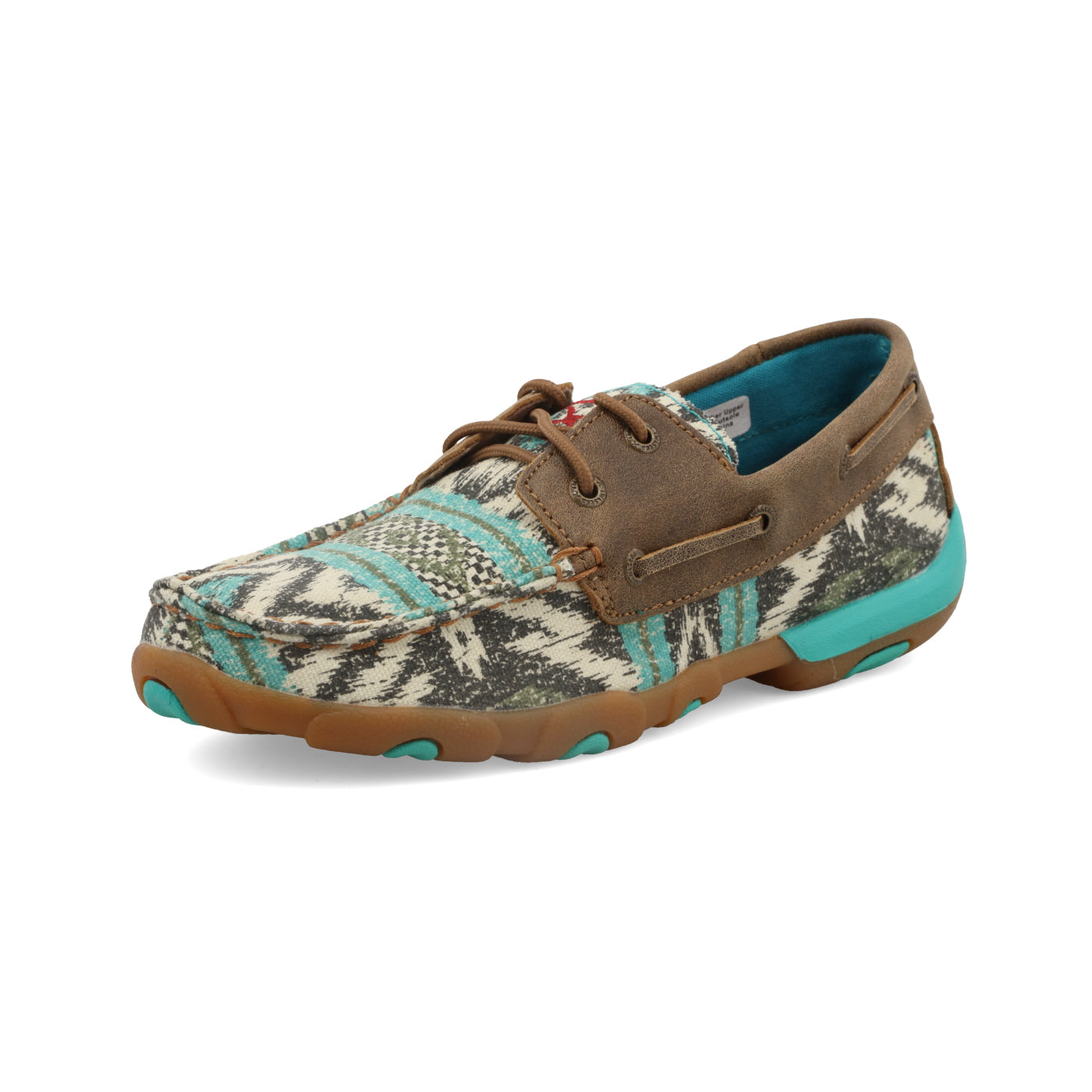 Boat Shoe Driving Moc- Blue Multi/Bomber 7.5