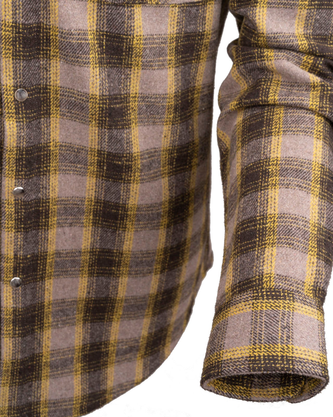Greyson Flannel Shirt- Brown 