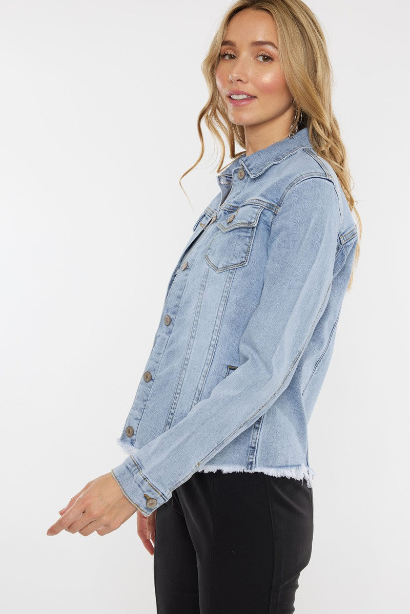 Zoey Denim Jacket - Light- 