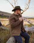 Cillian Jacket- Brown-