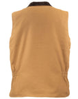 Canvas Sawbuck Vest- 29824- Tan