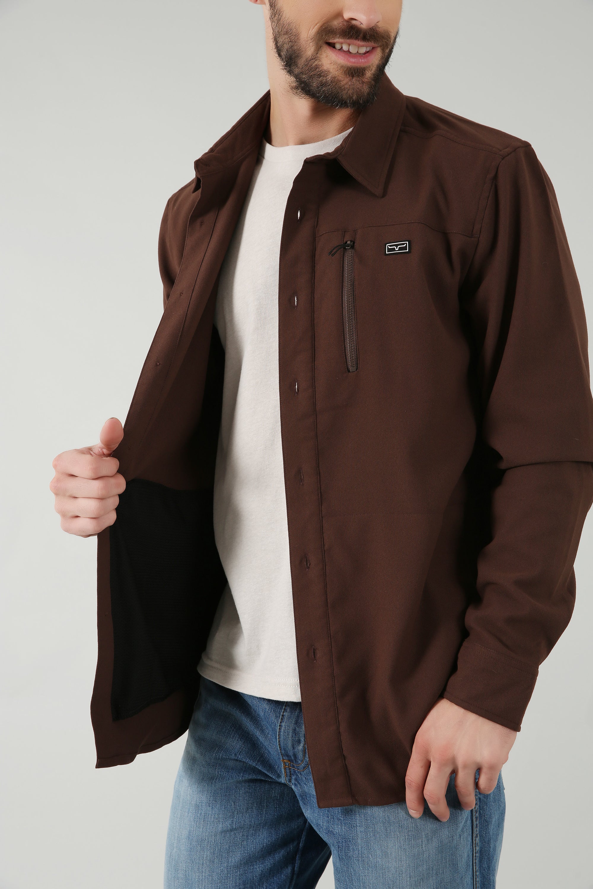 Hart Shacket- Brown- 