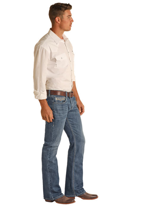 Pistol Reflex Bootcut- RRMD0PR147- 