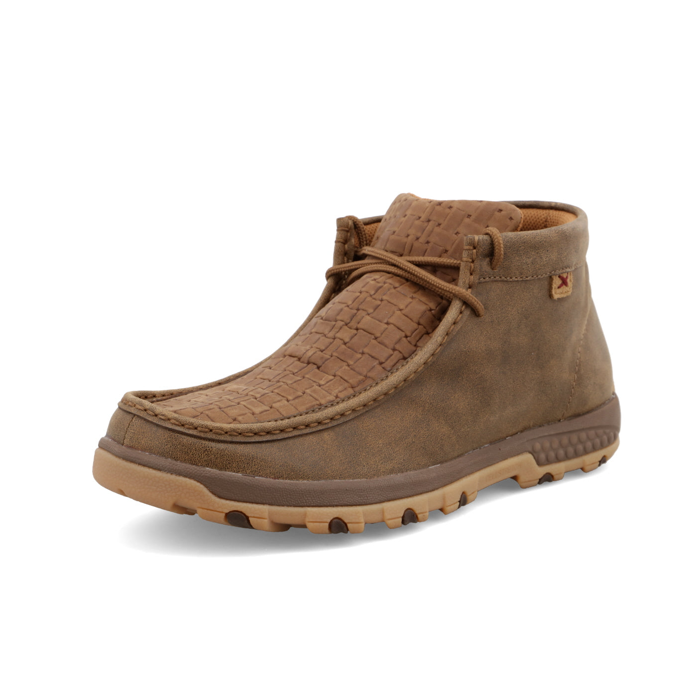 Chukka Driving Moc- WovenBrown/Bomber- MXC0013