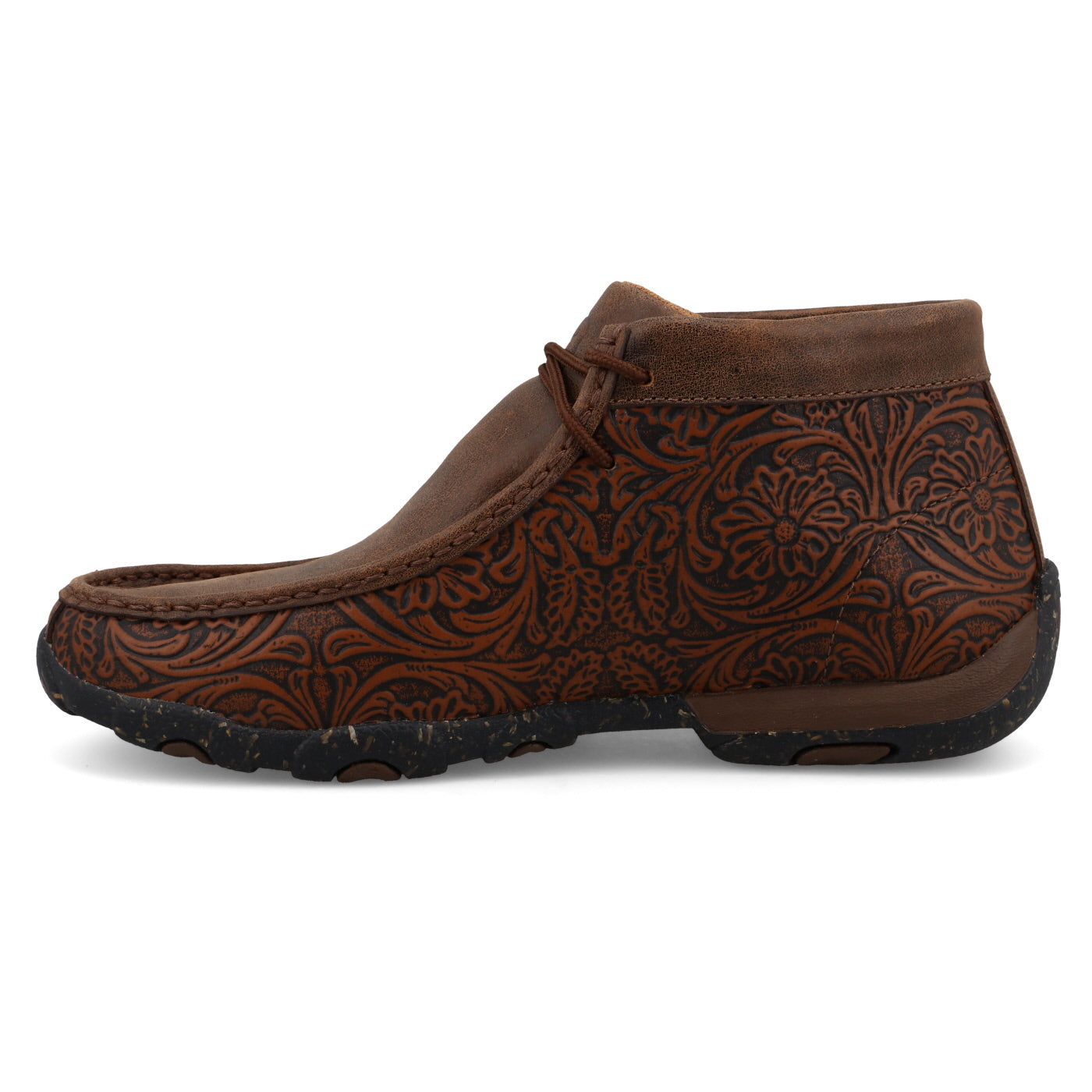 Driving Moc - Brown/Brown Tooled - WDM0156- 