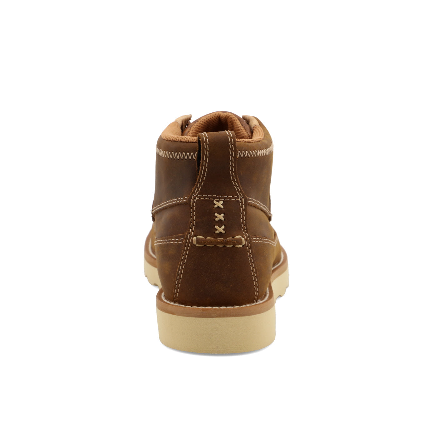 Wedge Sole- DistrSaddle/Cognac- MCA0043