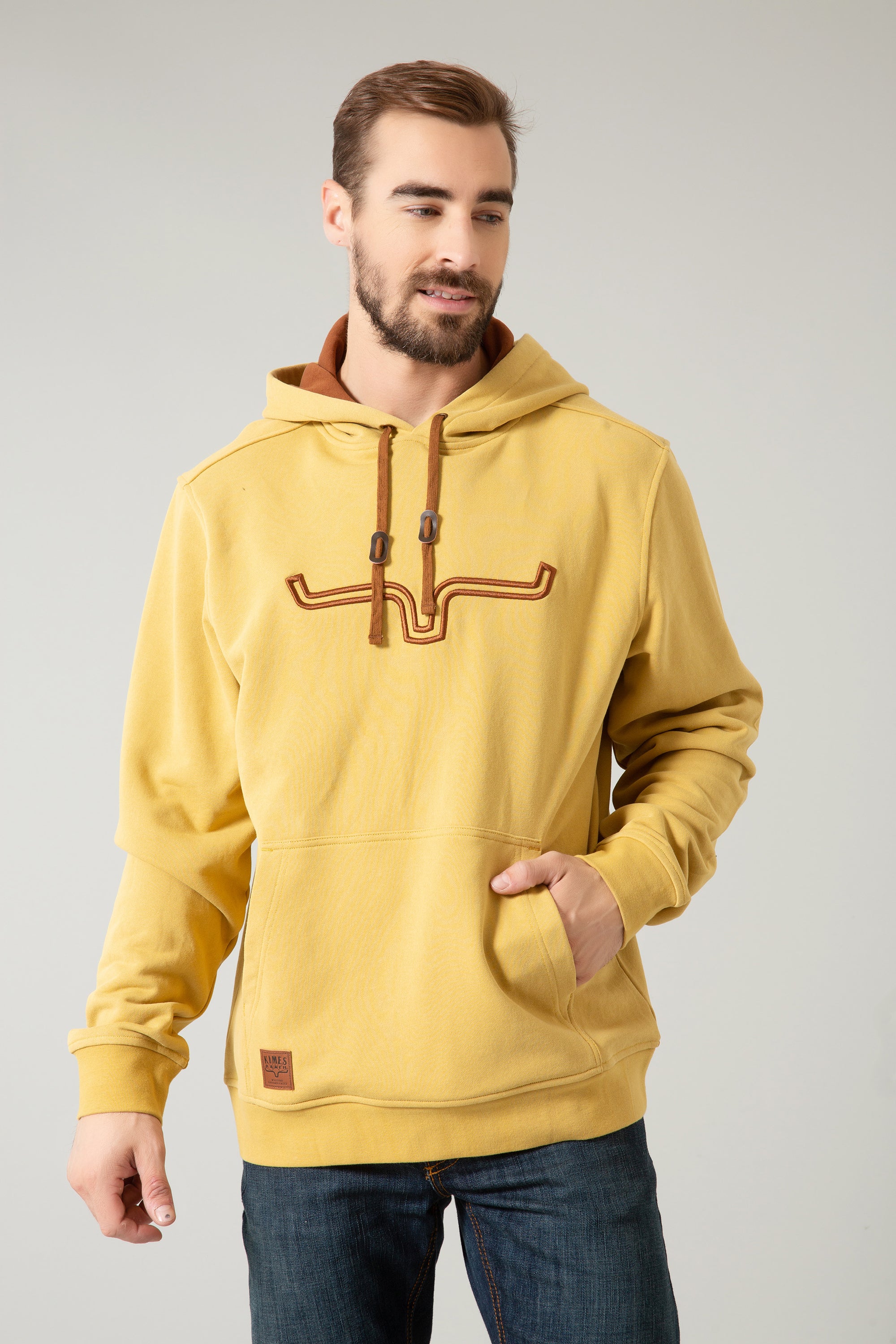 Fast Talker Hoodie- Mustard