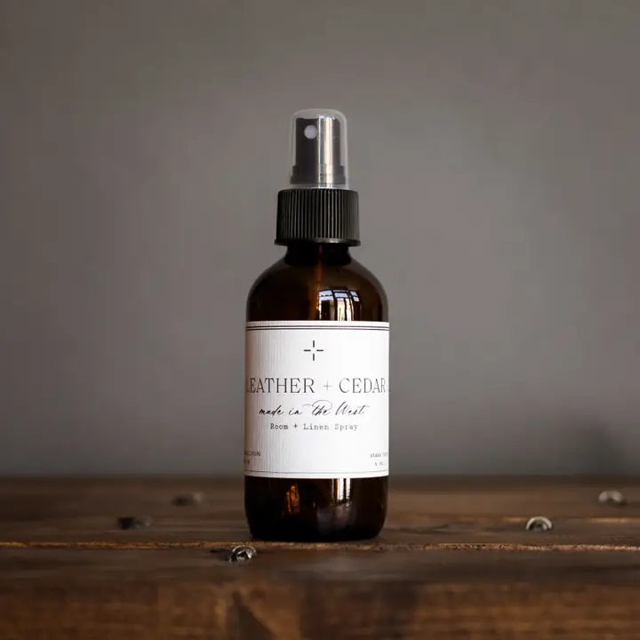 Room Spray - Leather and Cedar