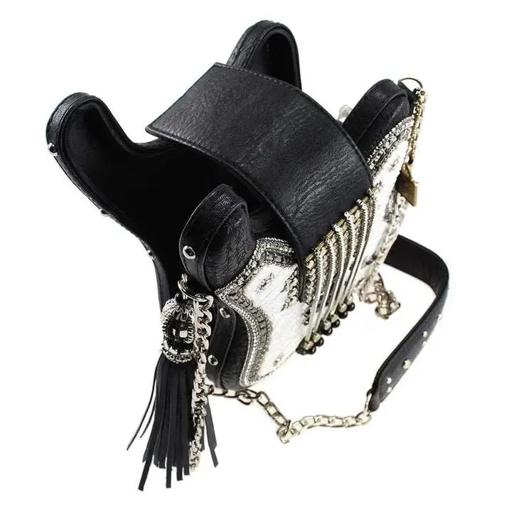 Greatest Hits - Beaded Crossbody Guitar Bag