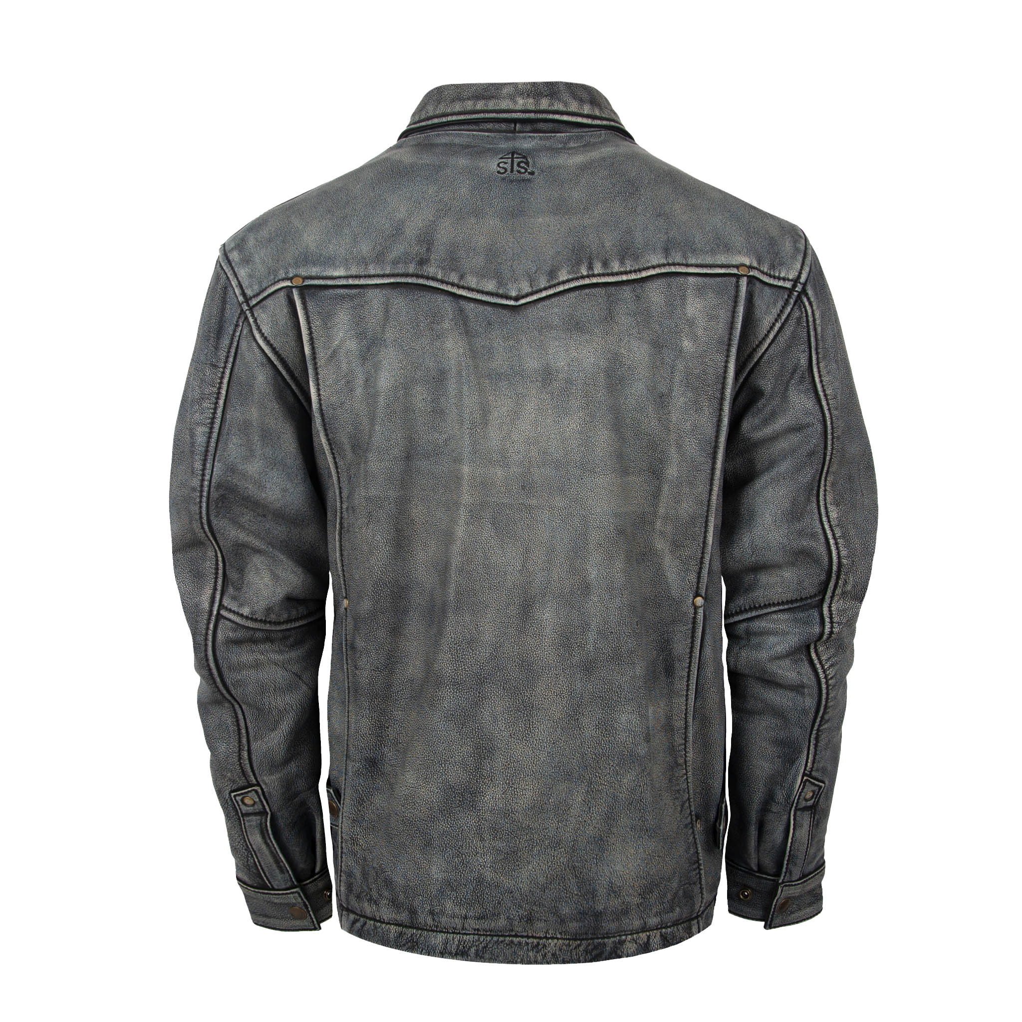 Rifleman Leather Jacket- Stonewash- STS5485 – Alternate Route