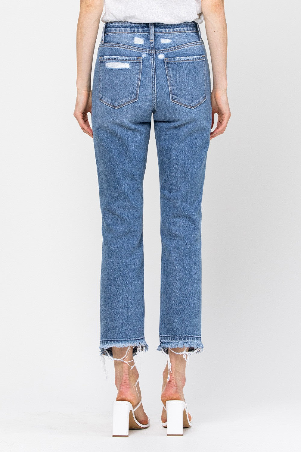 Cropped HiRise Straight with Released Hem 