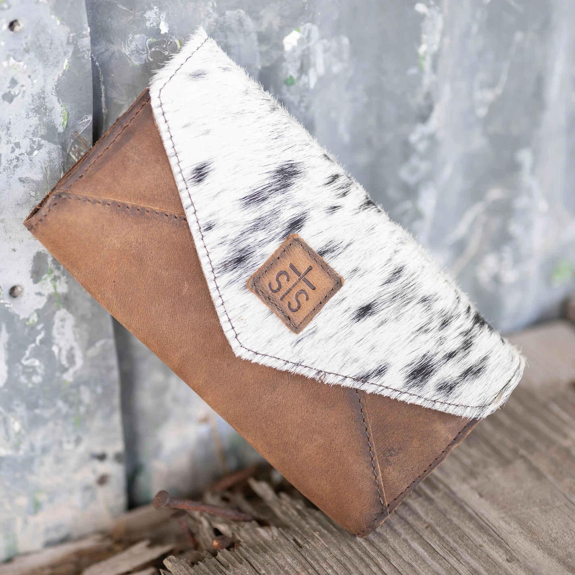Cowhide Style Wallet-
