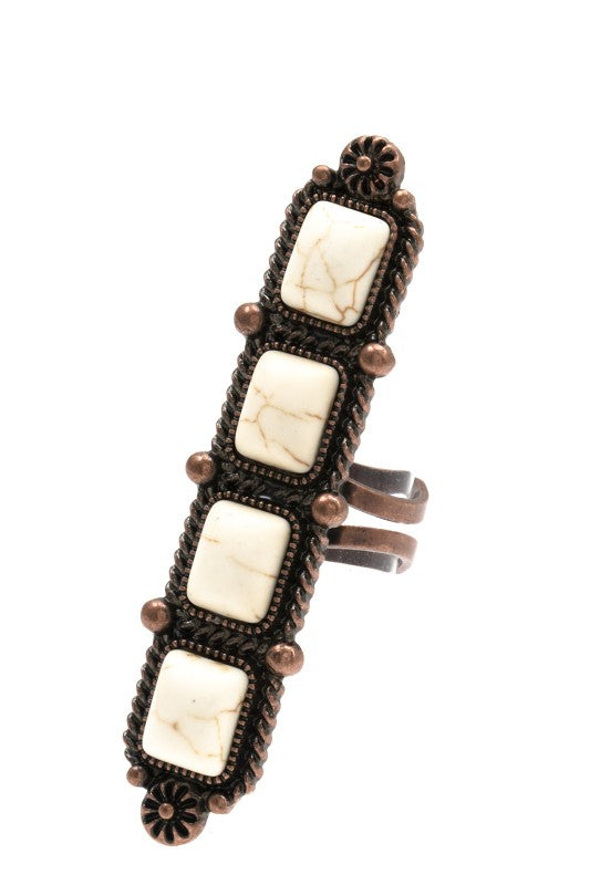 Cuff Ring- Copper- SR0288
