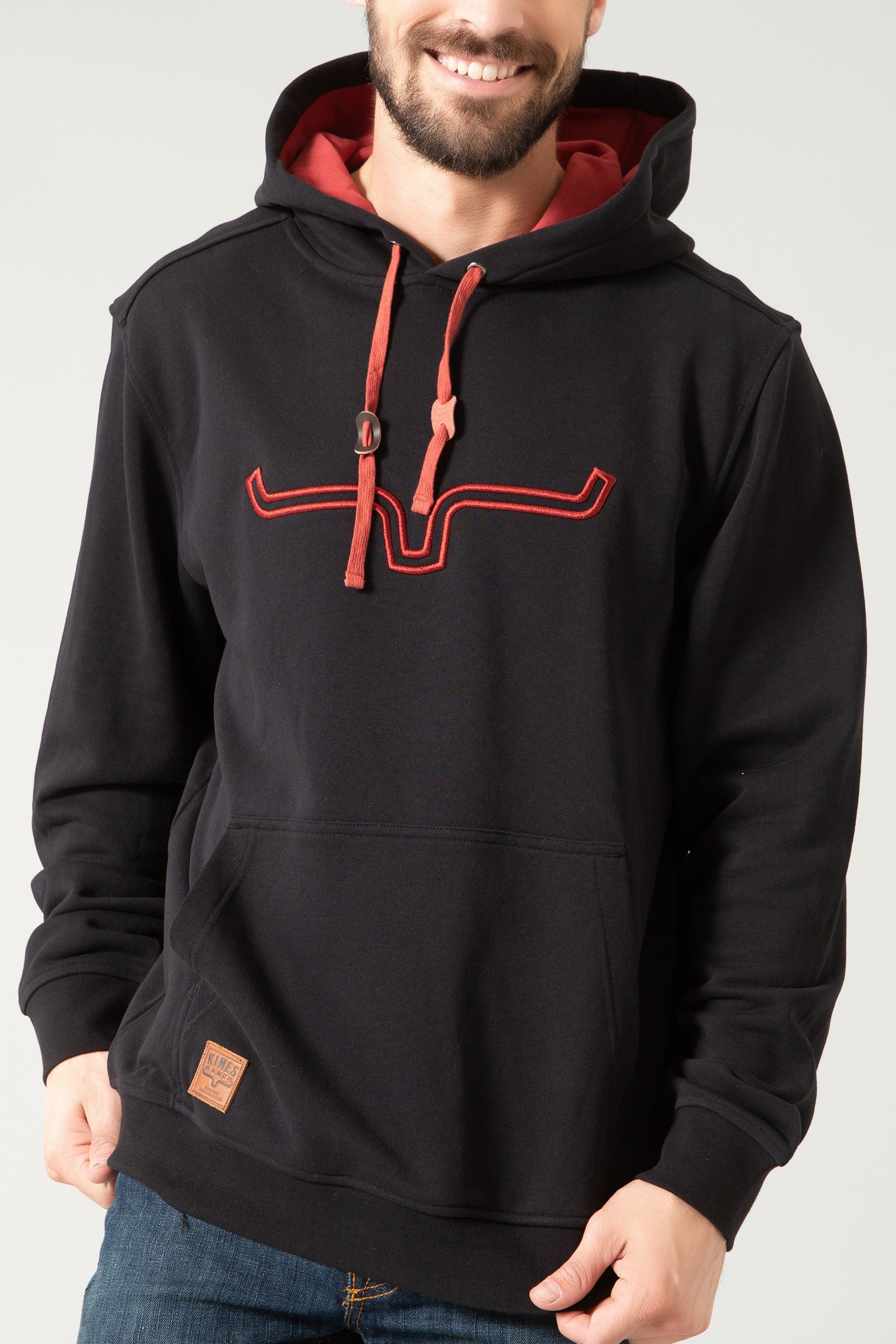 Fast Talker Hoodie- Black