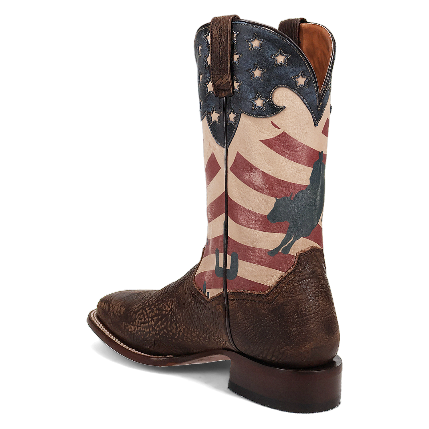 Lane Frost - DP5053- Flag/Brown- Bison- 
