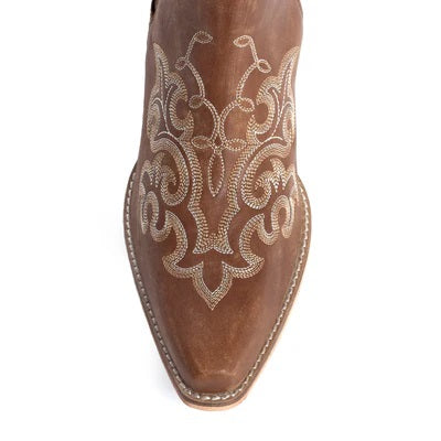 La Ponderosa Booties - Brown - S-10622