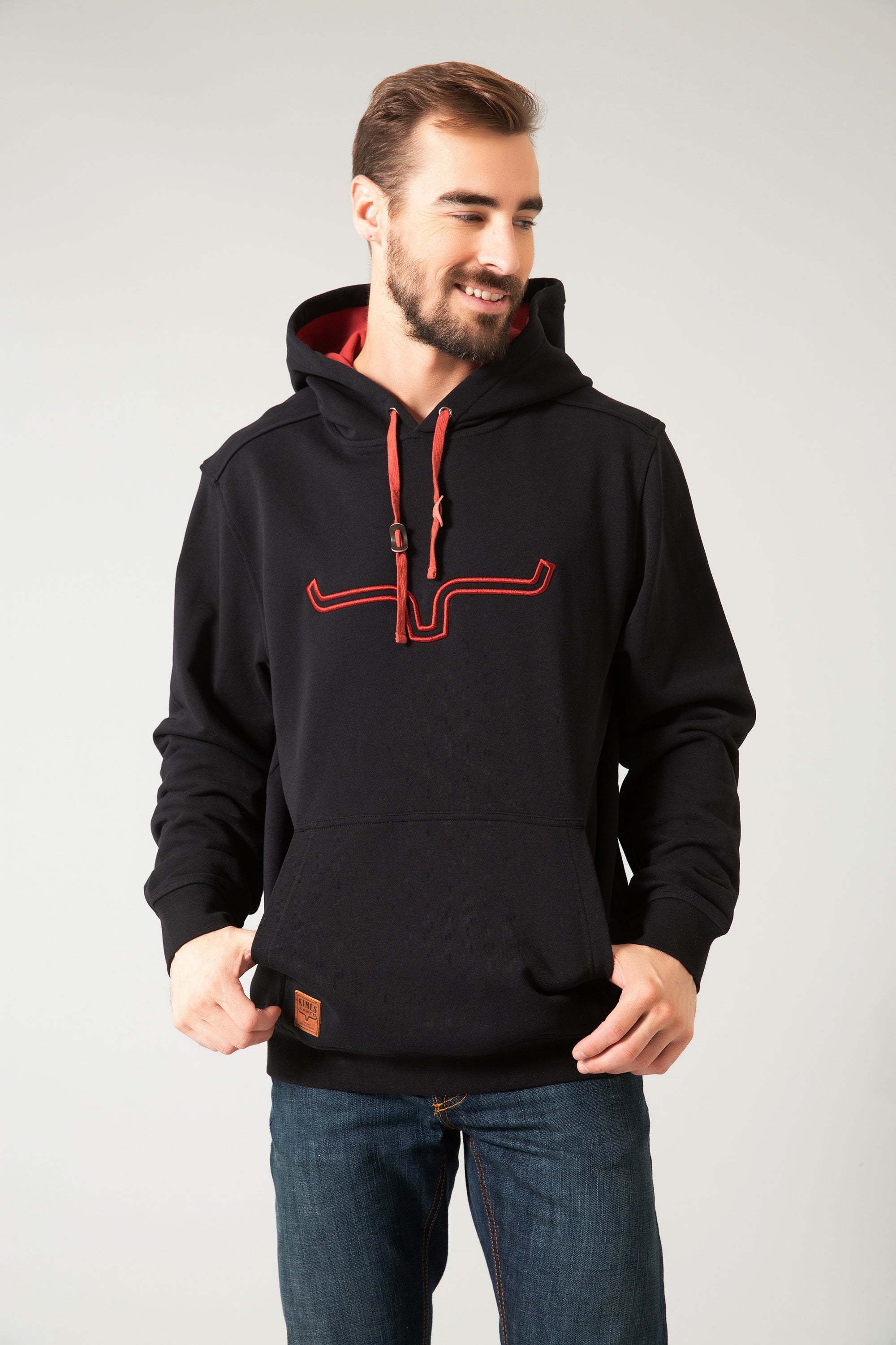 Fast Talker Hoodie- Black