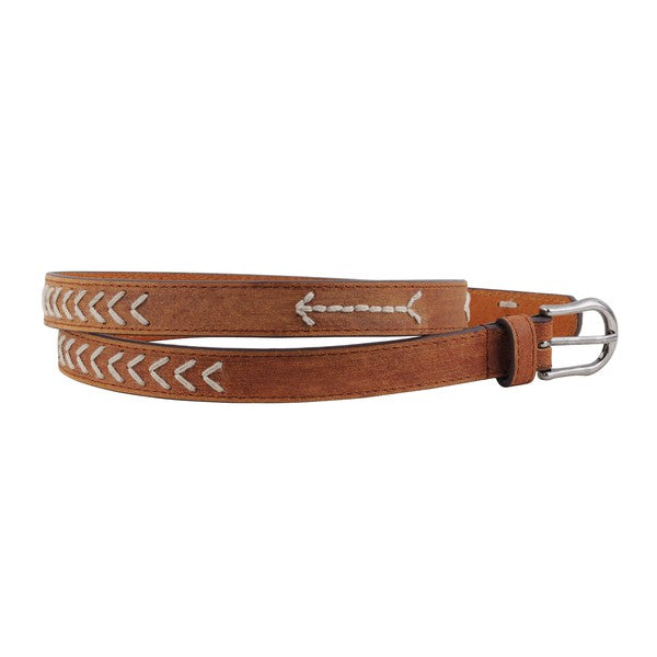 Western Stitch Skinny Belt 