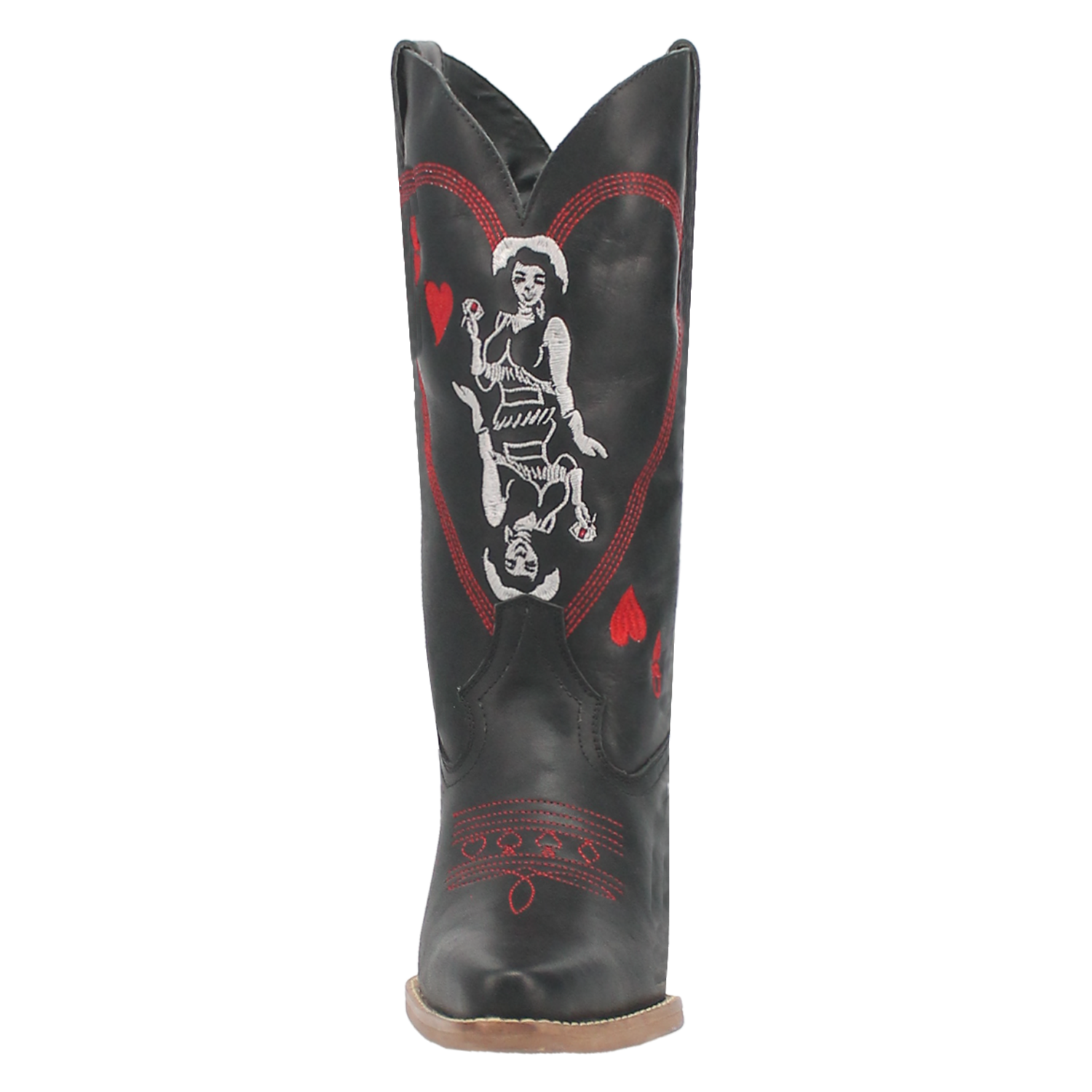 Queen A Hearts - DI174- Black 