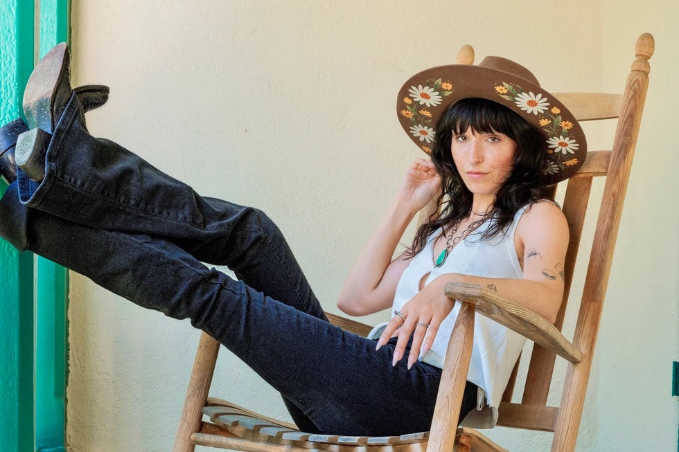 The Miller - Handpainted Austrailian Wool Fedora