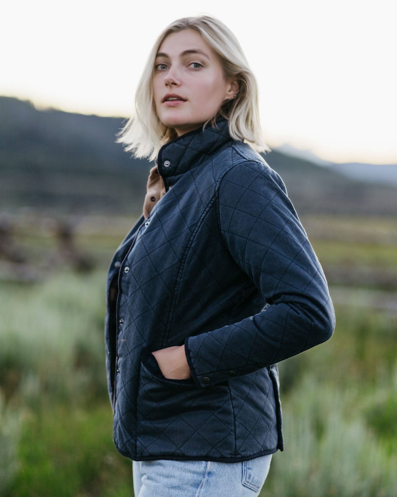 Canyonland Barn Jacket- Navy- 29860- 