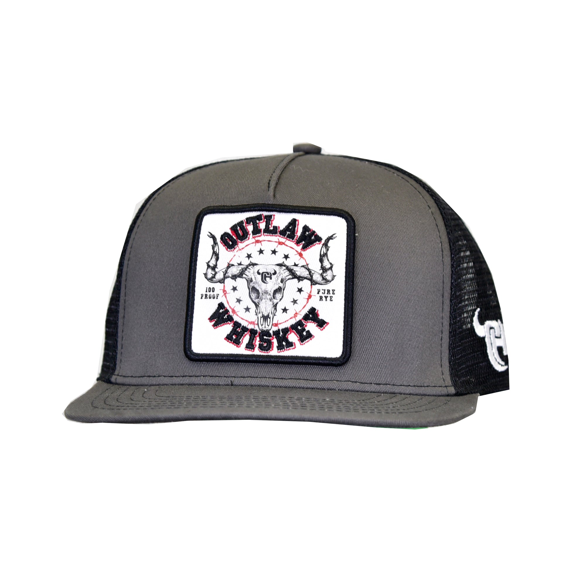 Outlaw Whiskey - Grey Hat - 101479