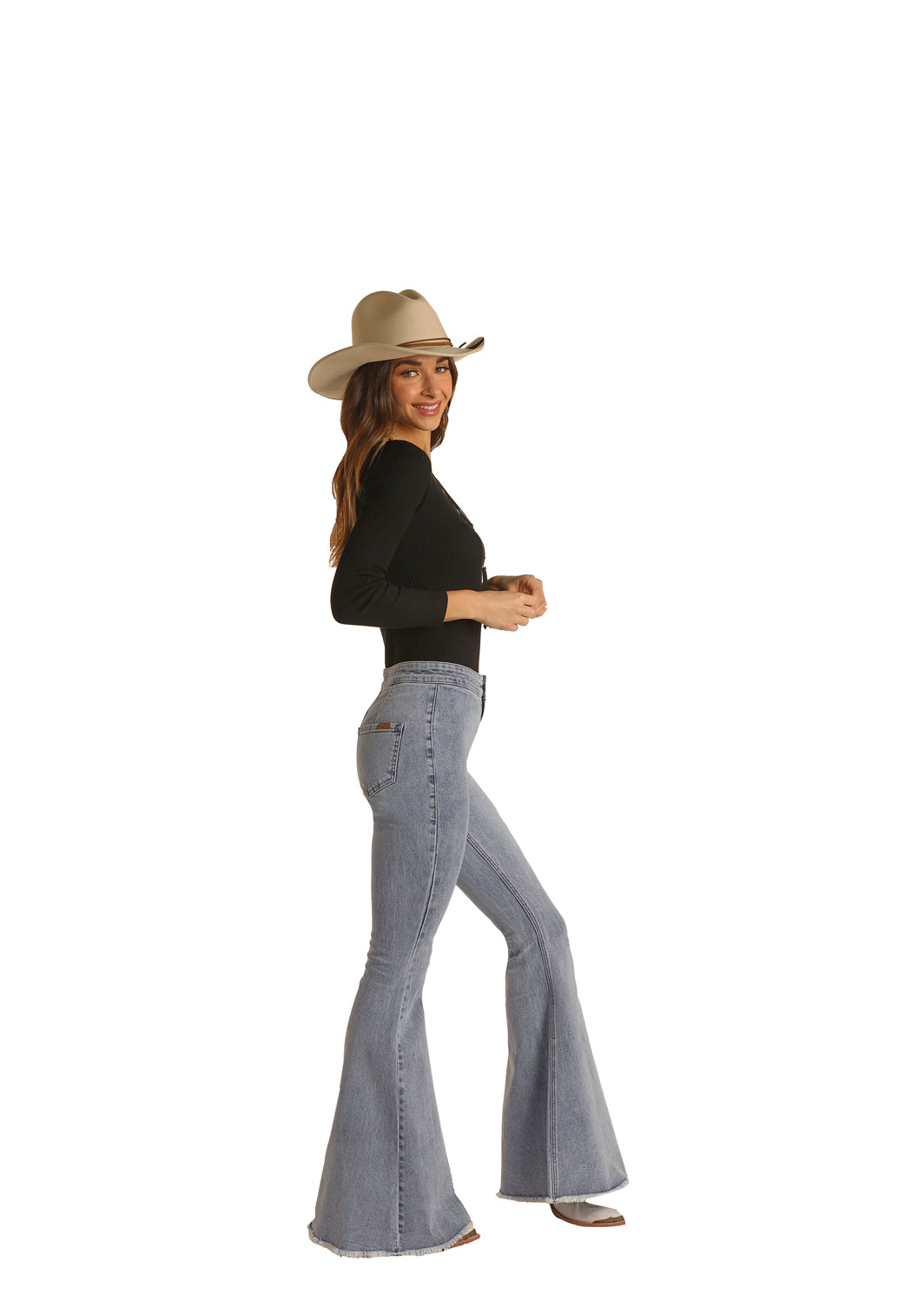 R&RD Bargain Bell- Powder Blue Jean
