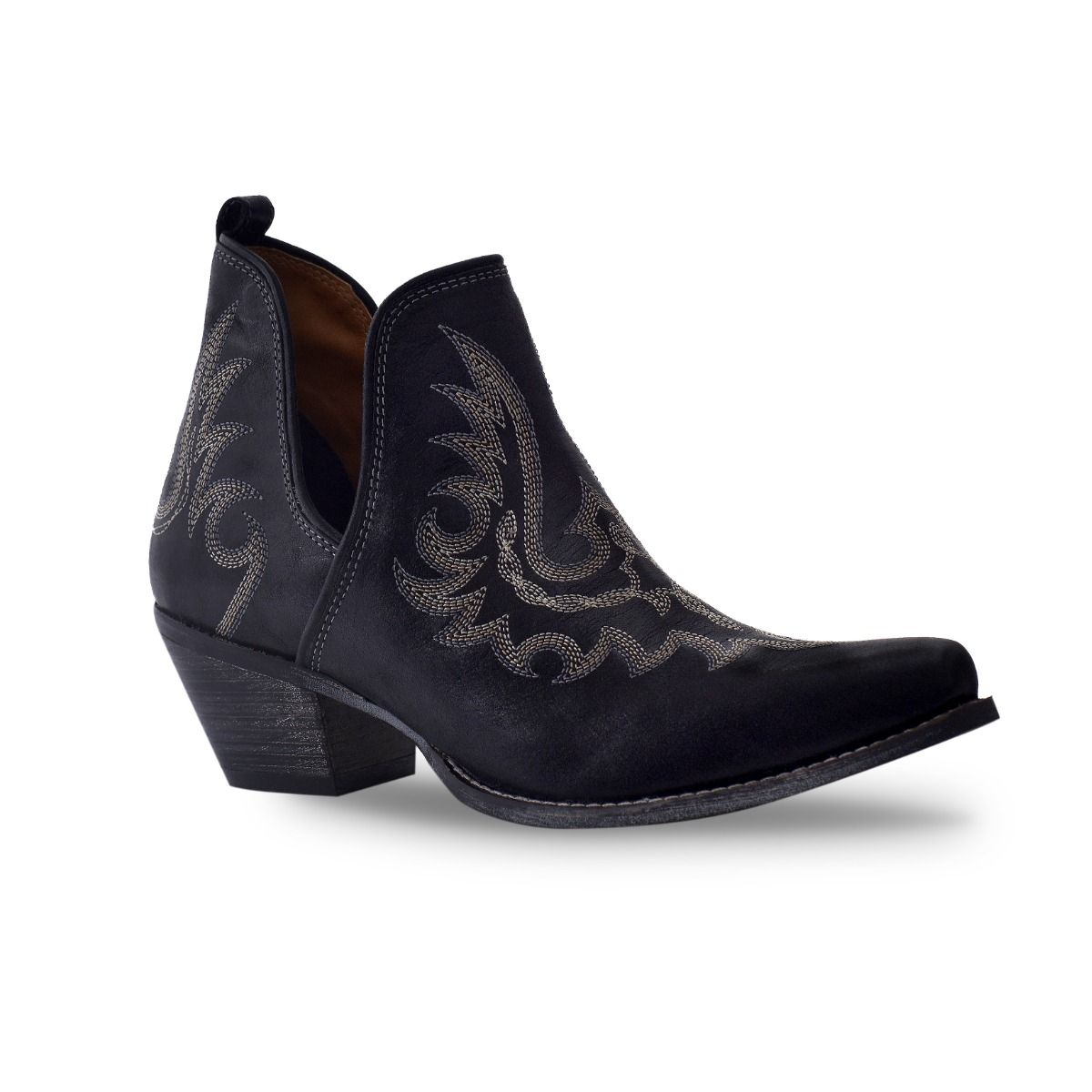 Lasso Lace Booties- Black 