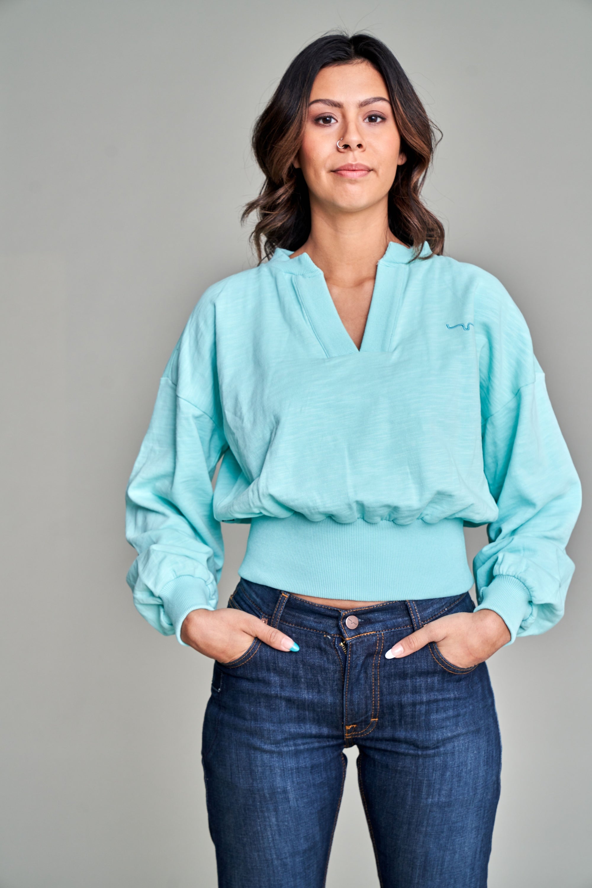 Dewey V Neck Top 