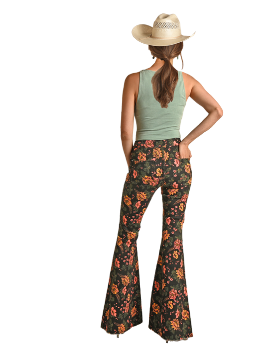 Folksy Floral Bell - RRWD7PR0RX