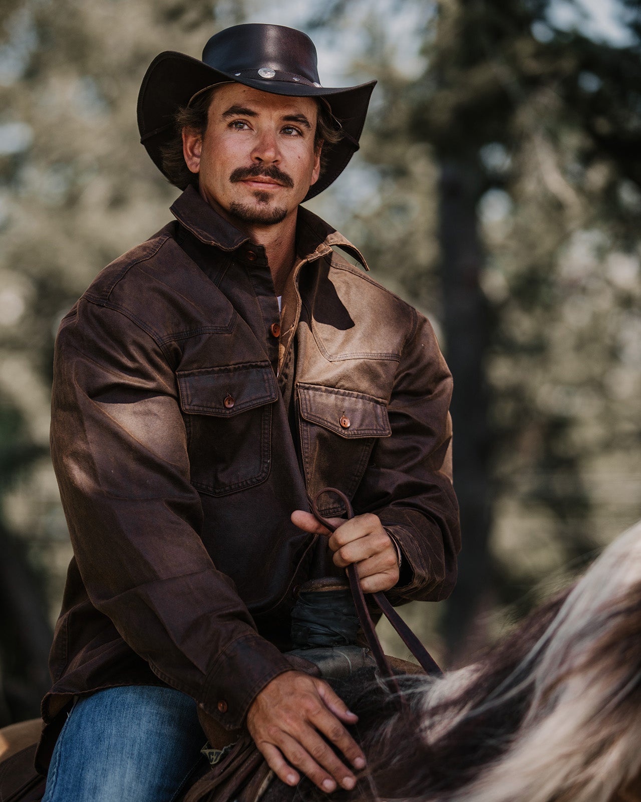 Kennedy Canyonland Shacket- Brown 